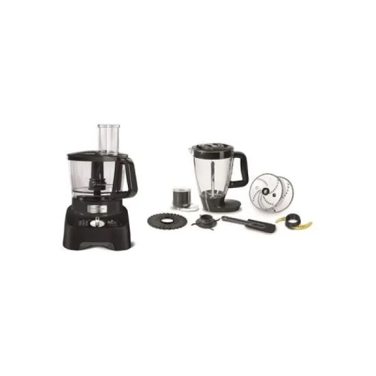 Moulinex Double Force Food Processor 1000 Watts 3 Liters - Black